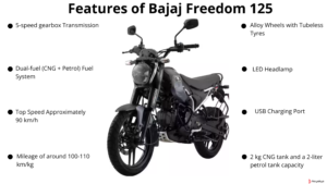 Features of Bajaj Freedom 125
