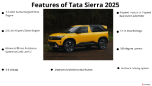 Features of Tata Sierra