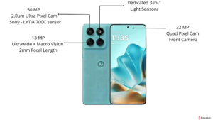 Motorola Edge 60 Fusion Camera setup