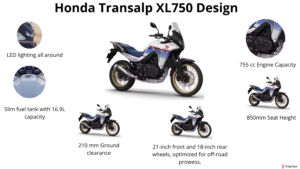 Honda Transalp XL750 Design